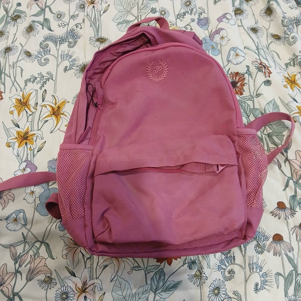 PINK Victoria's Secret Full Size Rose Backpack